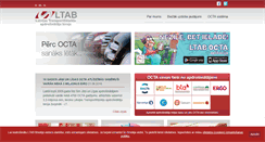 Desktop Screenshot of ltab.lv